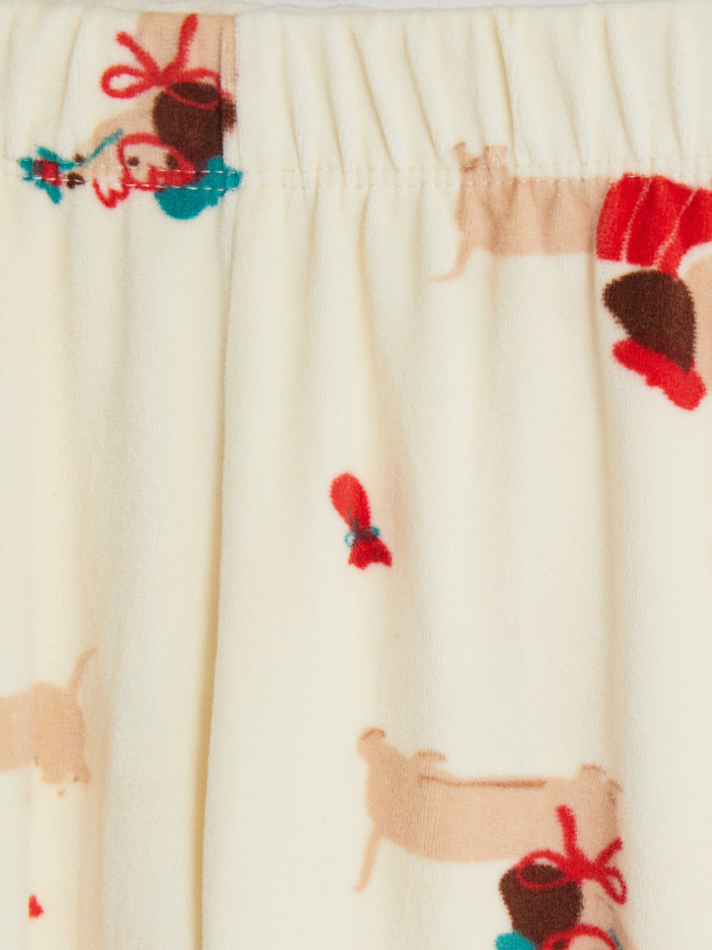 Girl Beige Pyjama Set-5