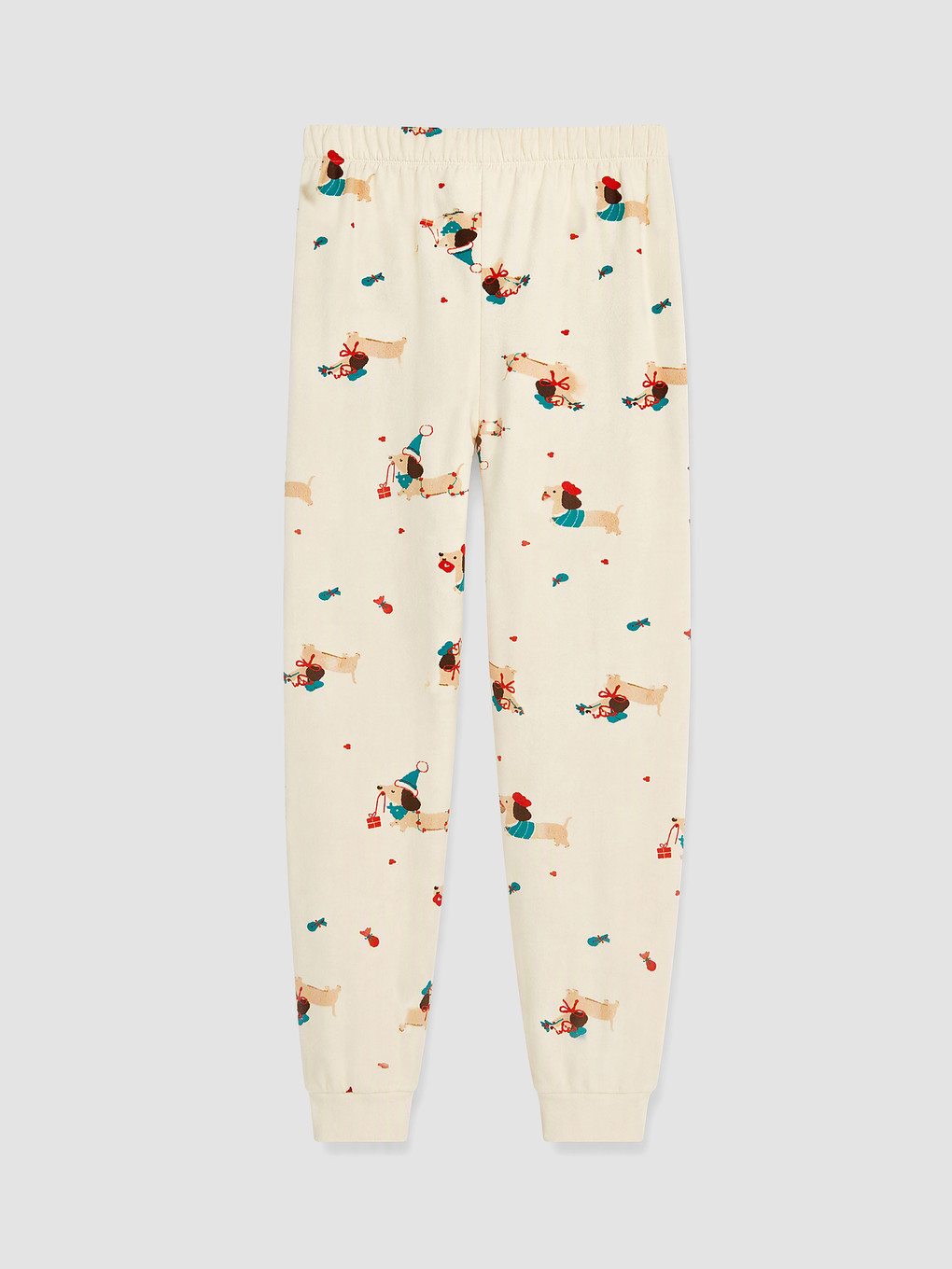 Girl Beige Pyjama Set-6