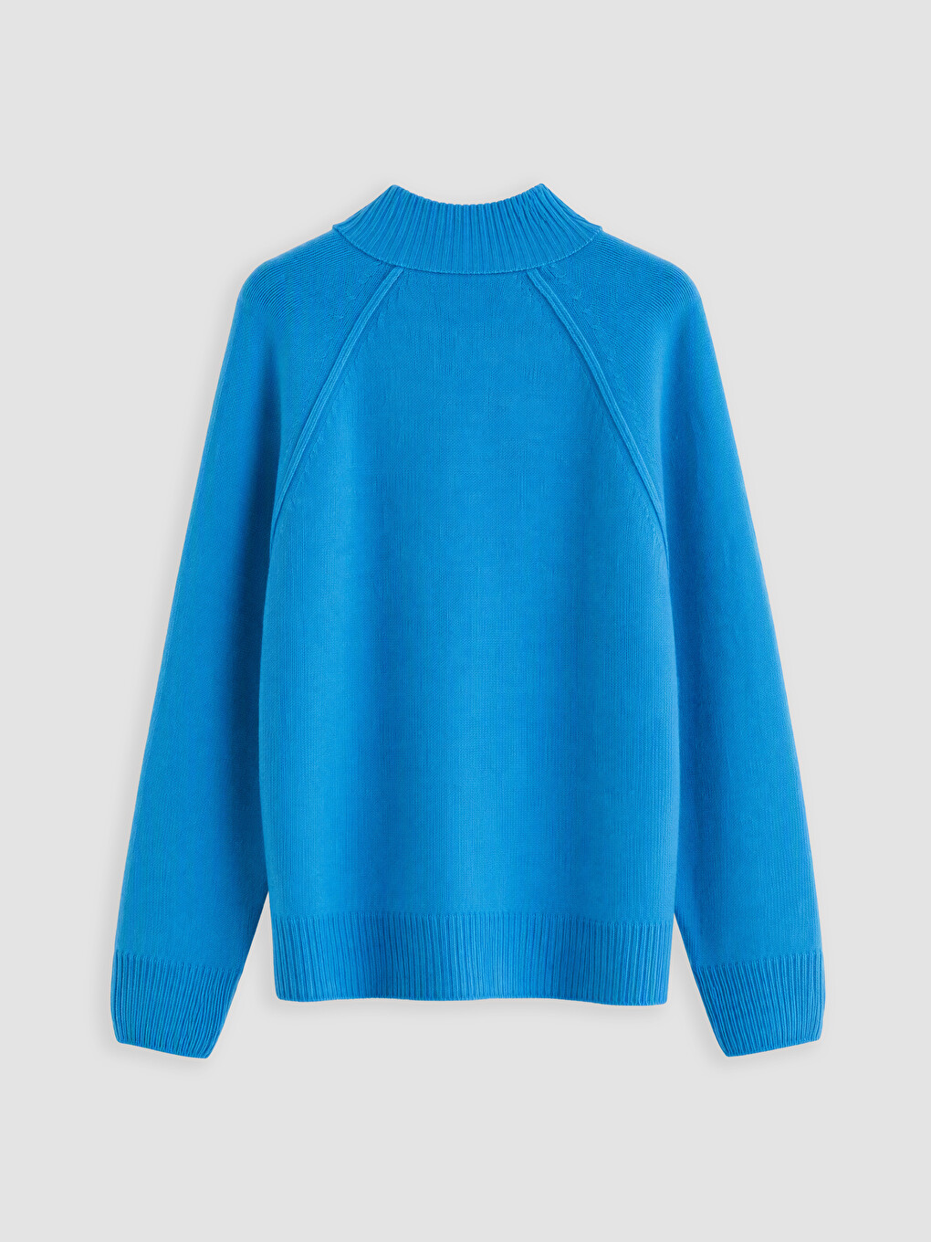 Pull-over En Tricot À Col Montant Pour Femme-6