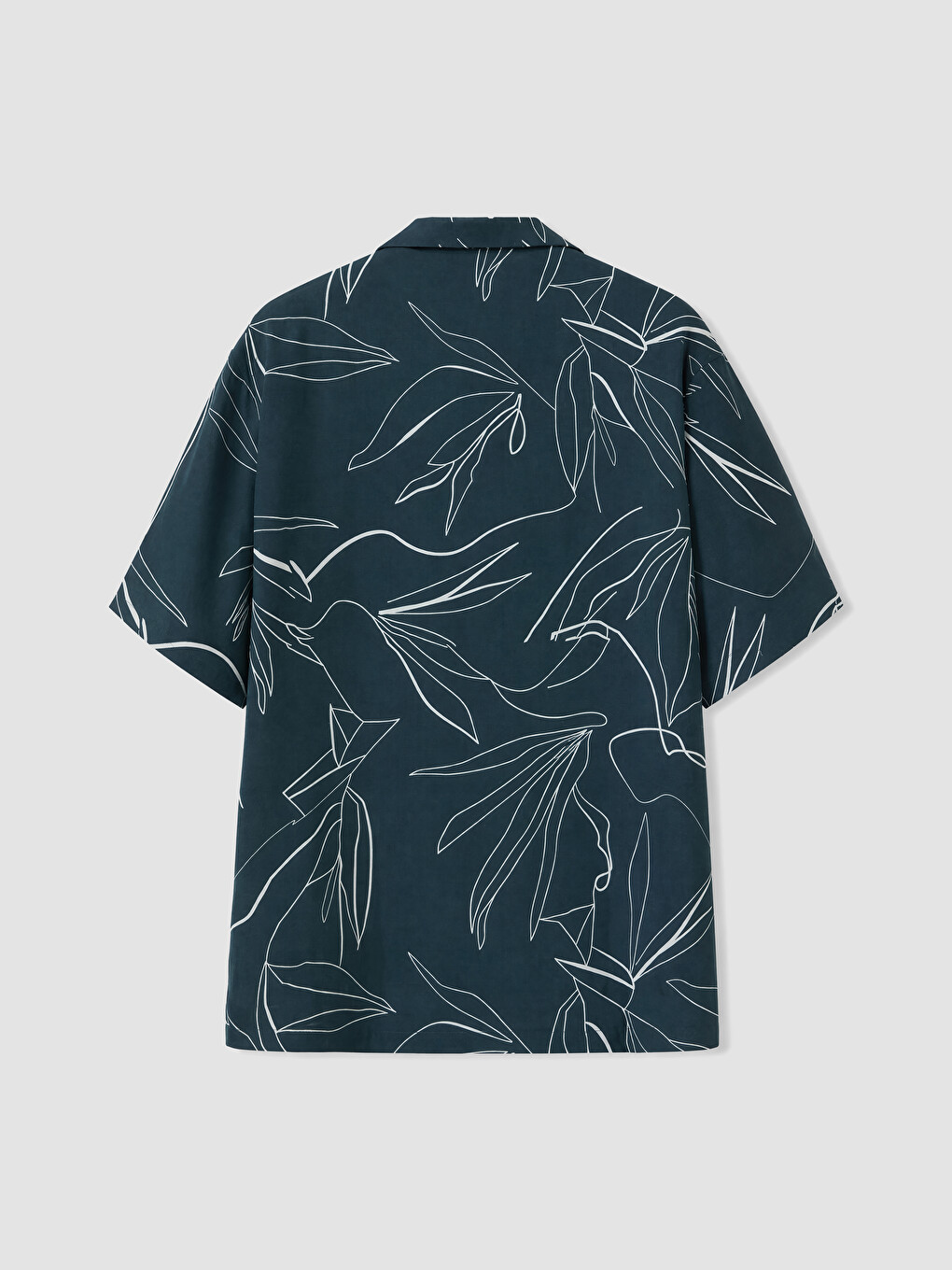 Regular Fit Patterned Dobby Men's Shirt-6