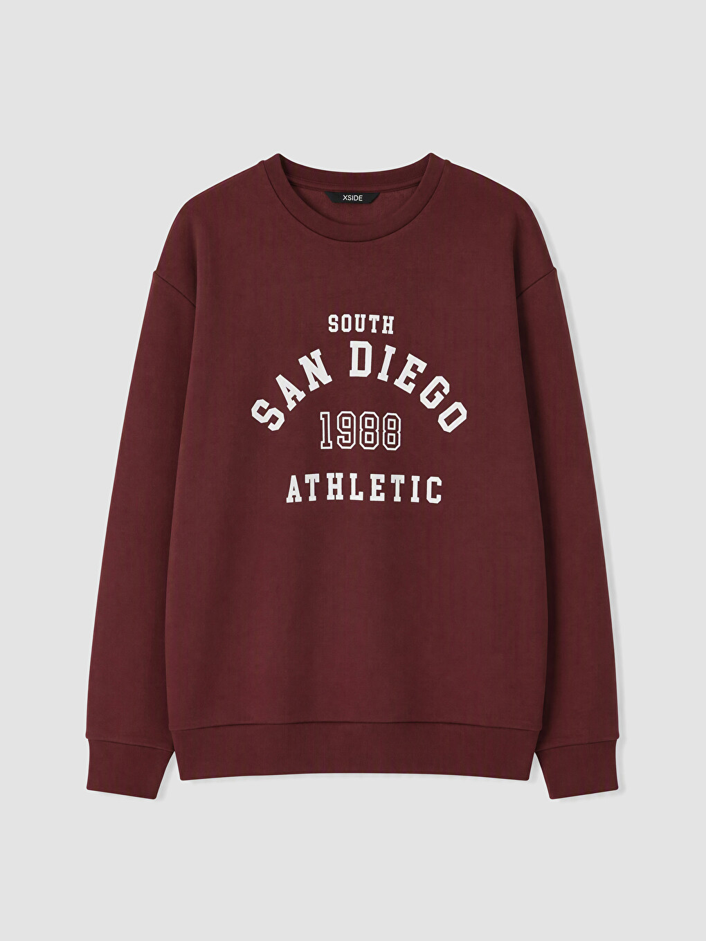 Crew Neck Men's Thick Sweatshirt-4