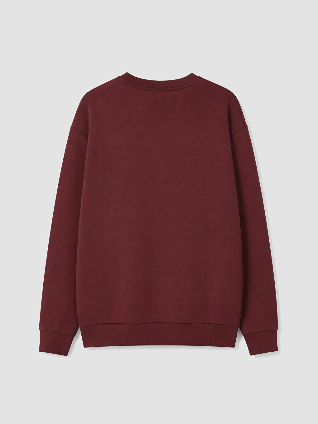 Crew Neck Men's Thick Sweatshirt-7