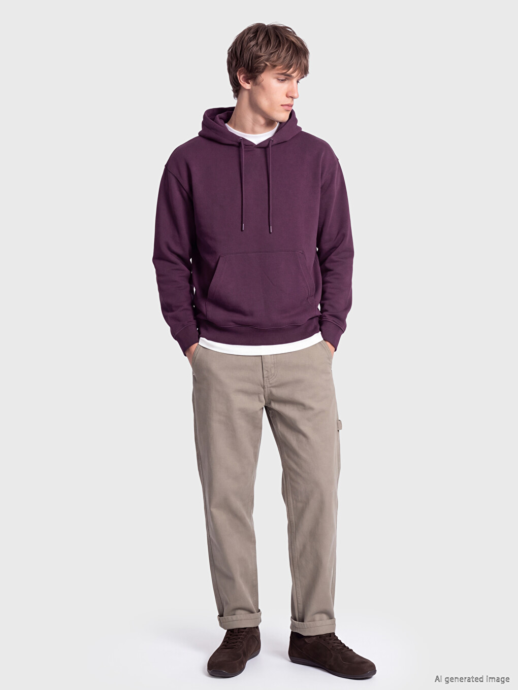 Kangaroo Pocket Men's Hoodie-1