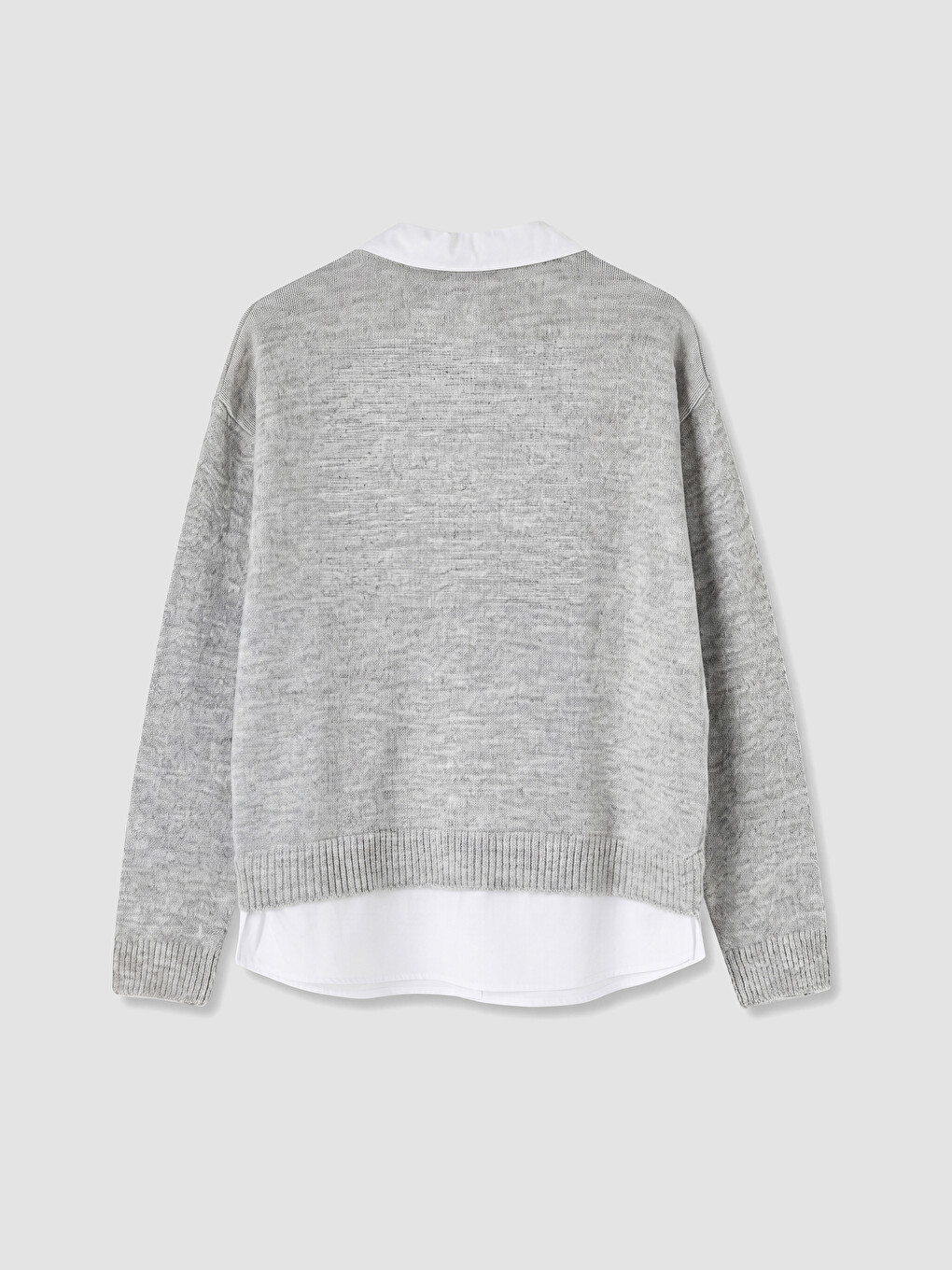 Woman Grey Sweater-2