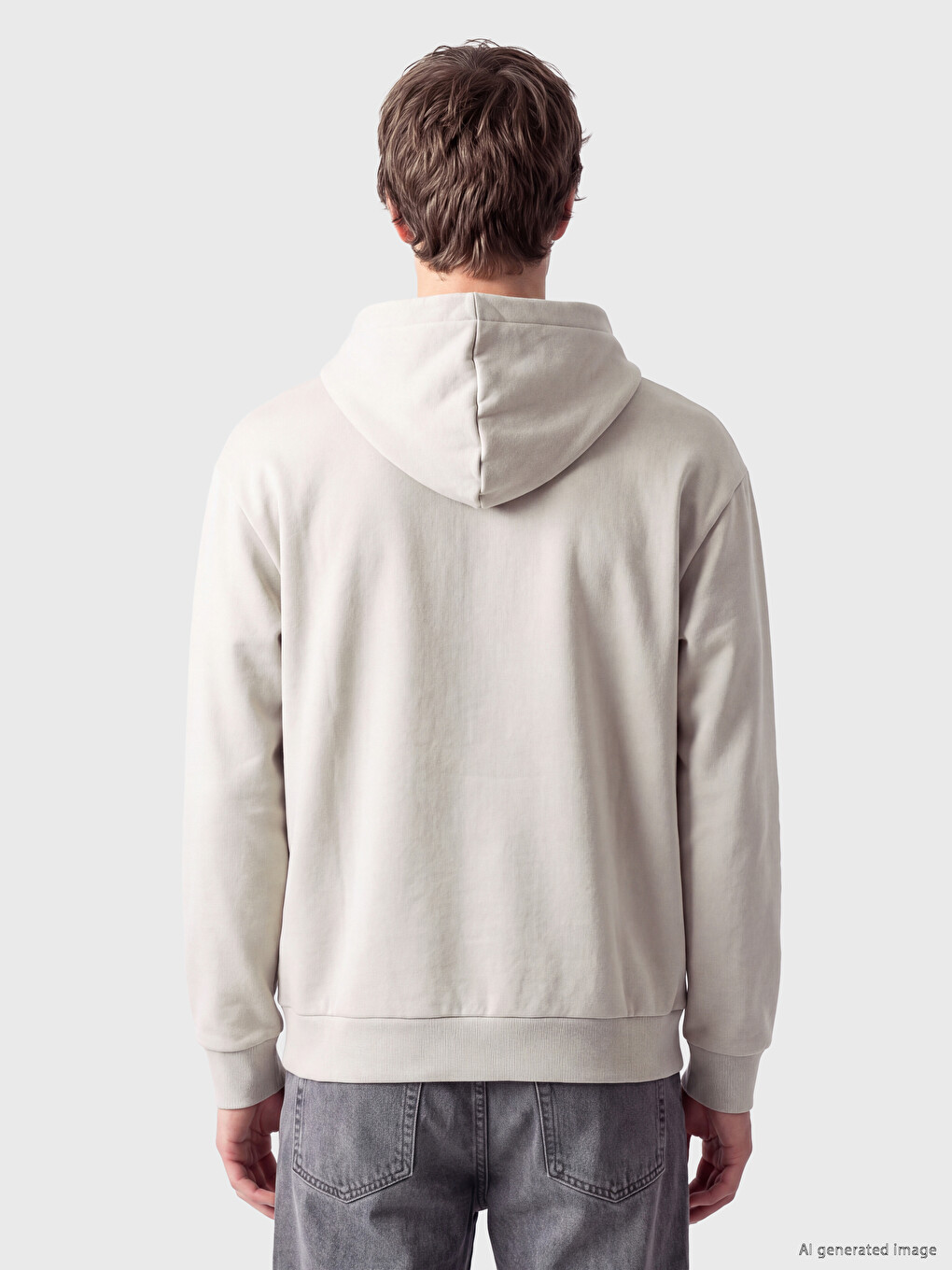 Hooded Men's Thick Sweatshirt-3