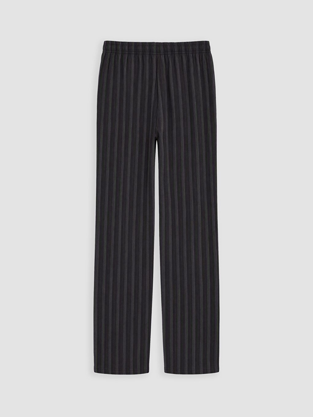 Siyah Çizgili Erkek Pijama Alt-2