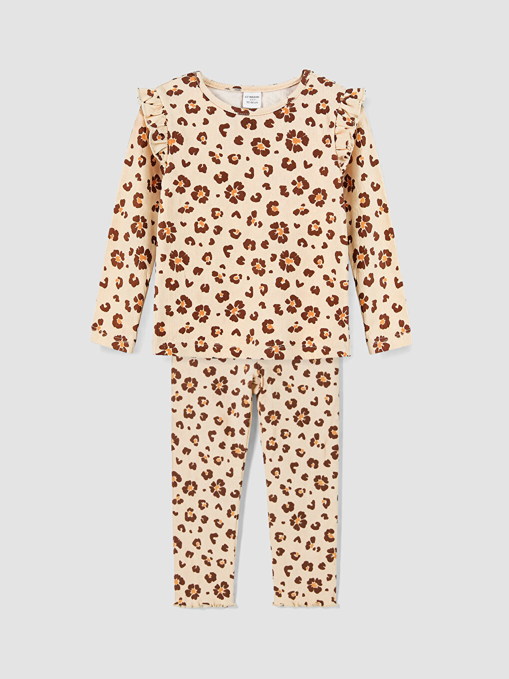 Leopard Print Girls' Set