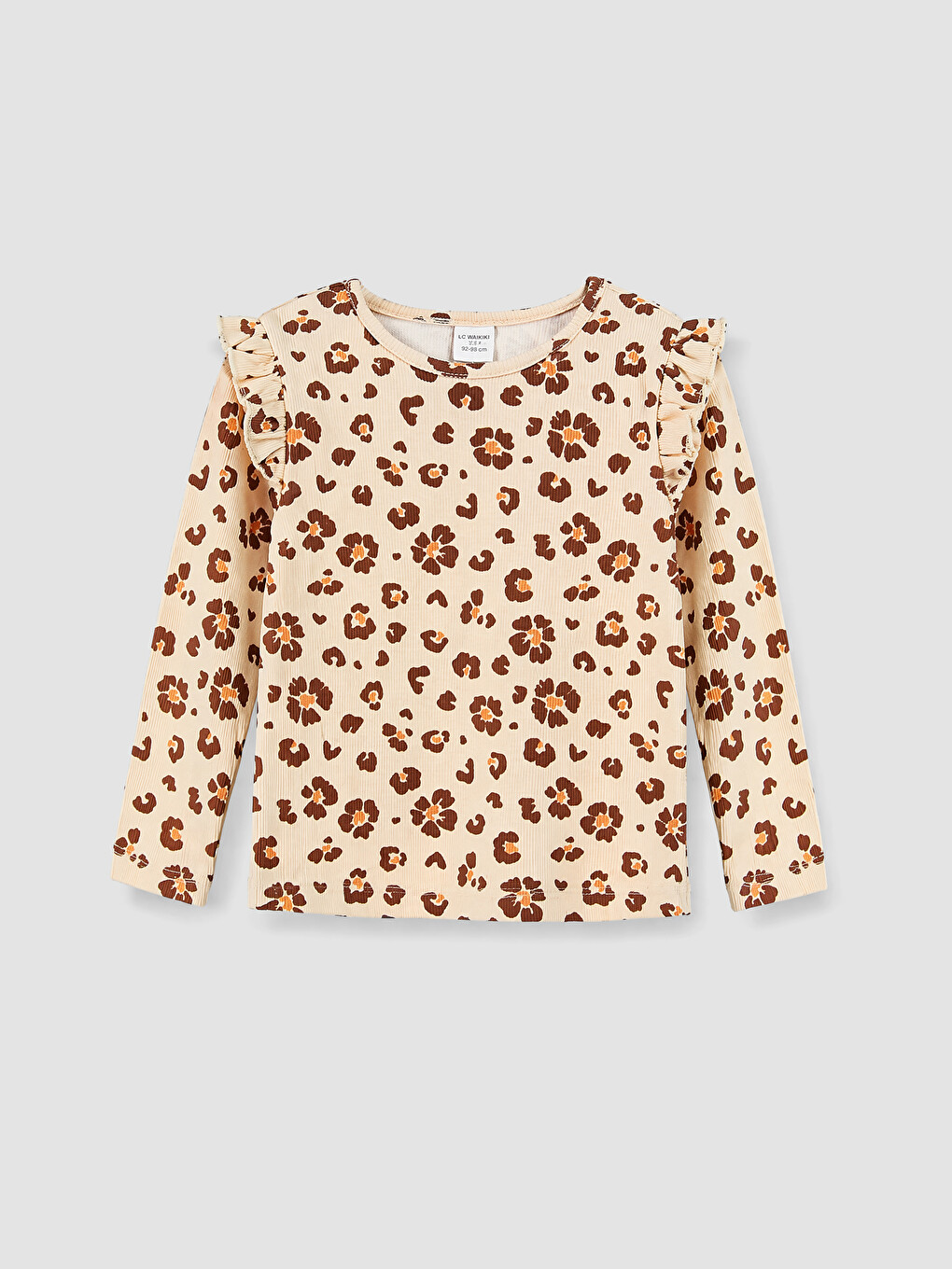 Leopard Print Girls' Set-1