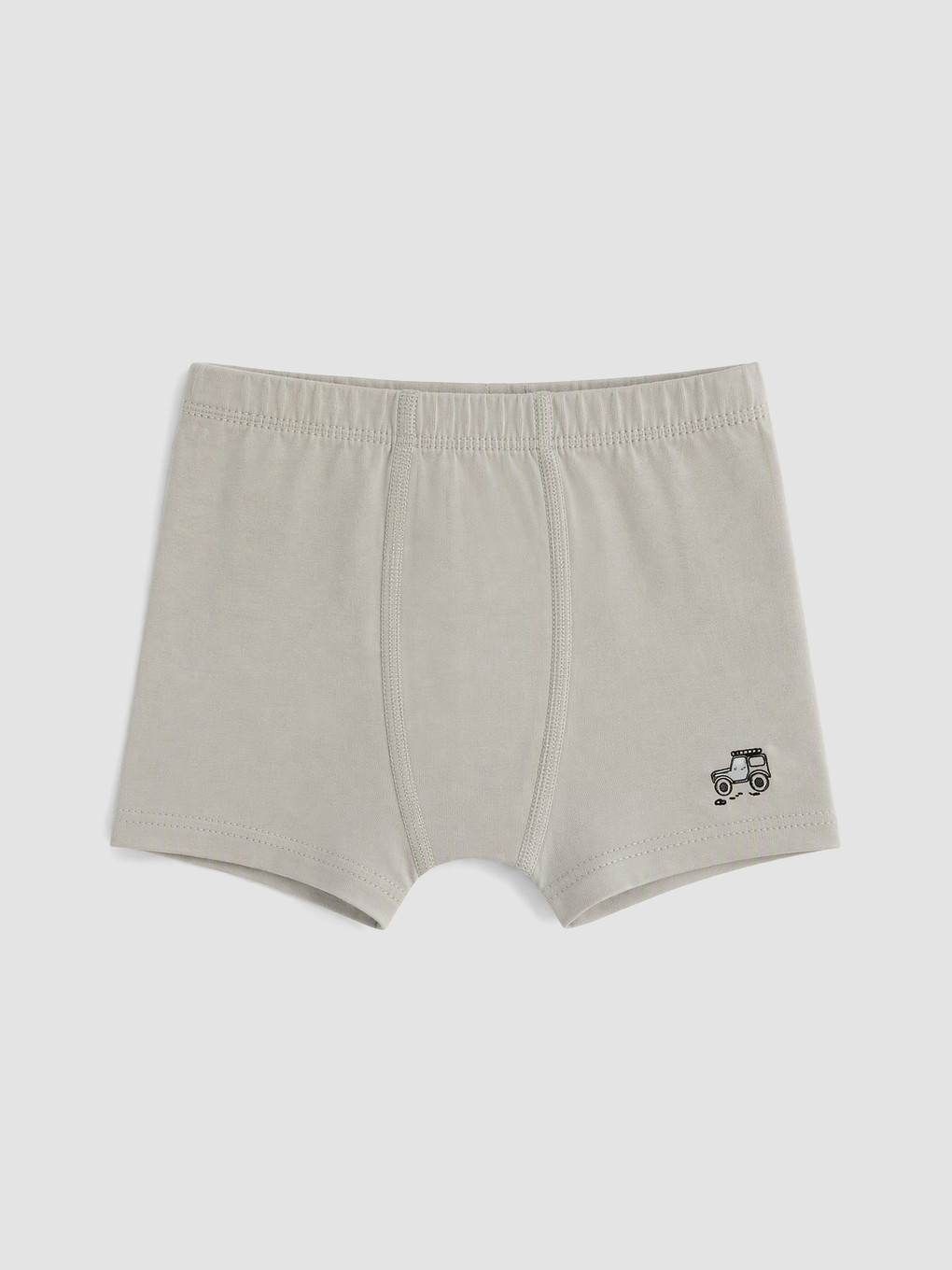 Boy White Boxer Briefs-1
