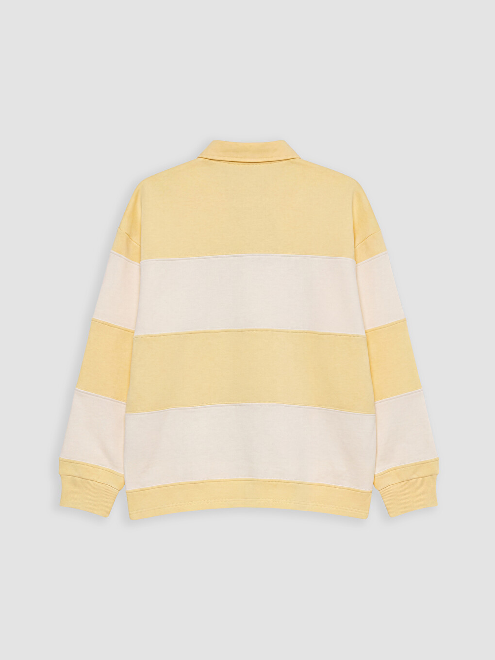 Polo Collar Embroidered Women's Relax Fit Sweatshirt-6