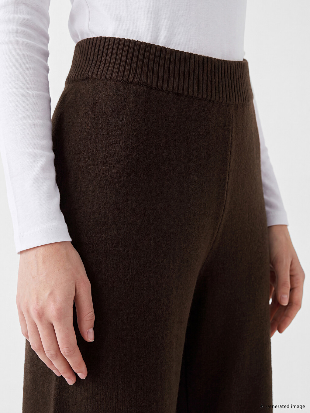Woman Brown Trousers-2