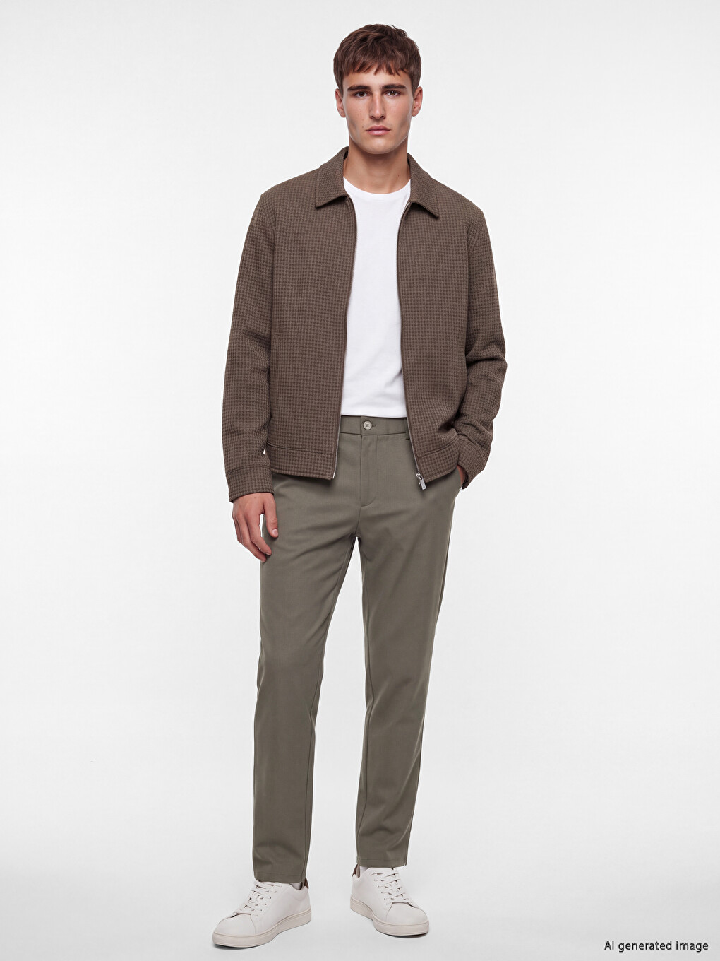 Regular Fit Men's Trousers-1