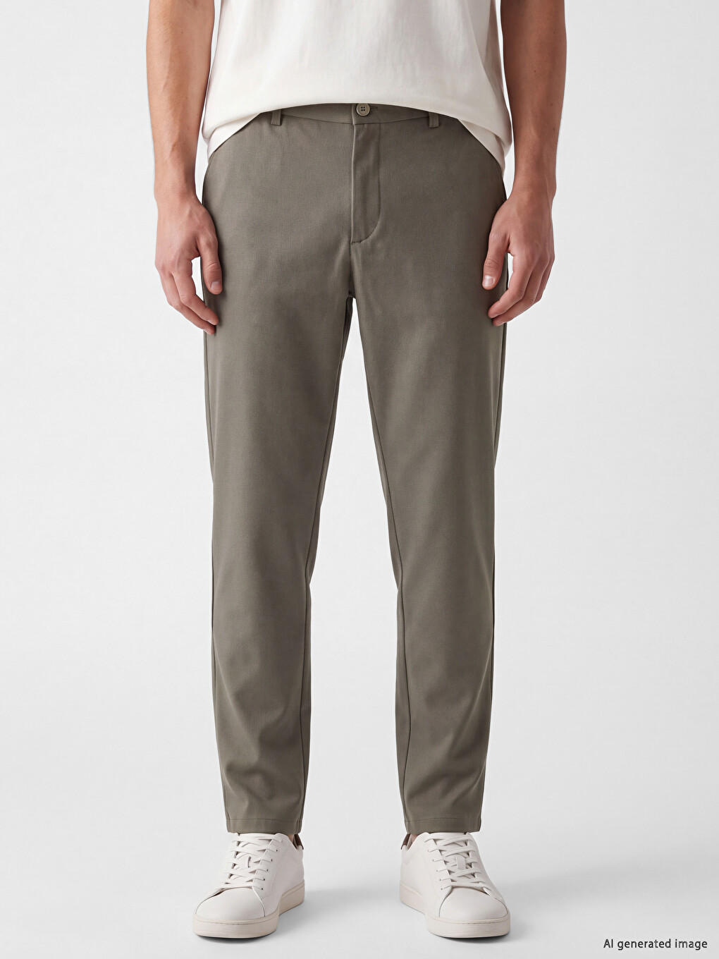 Regular Fit Men's Trousers-2