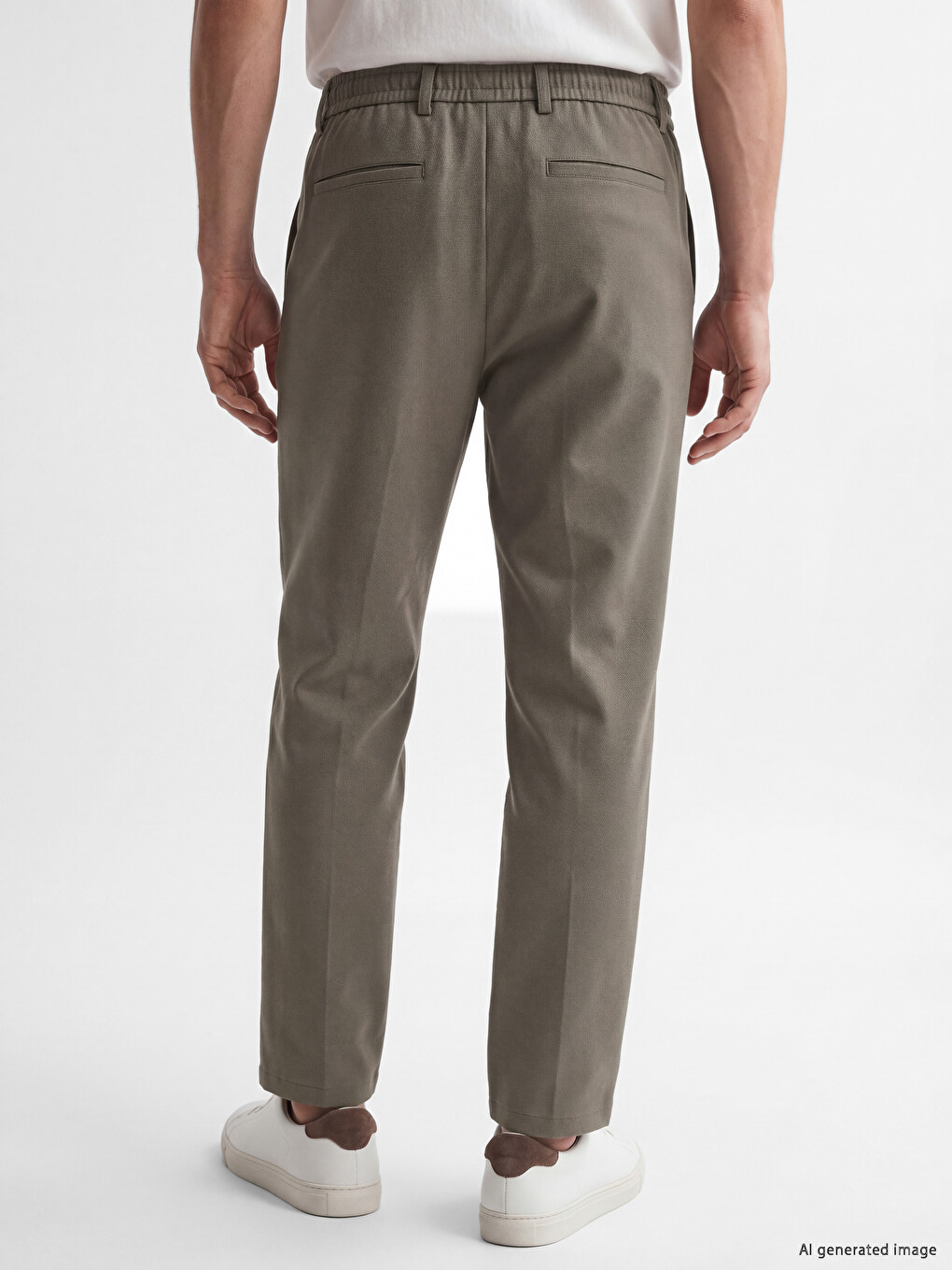 Regular Fit Men's Trousers-4