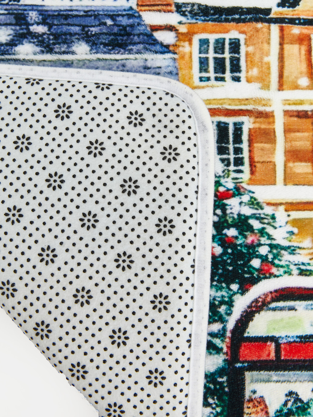 City Themed Printed Bath Mat-4
