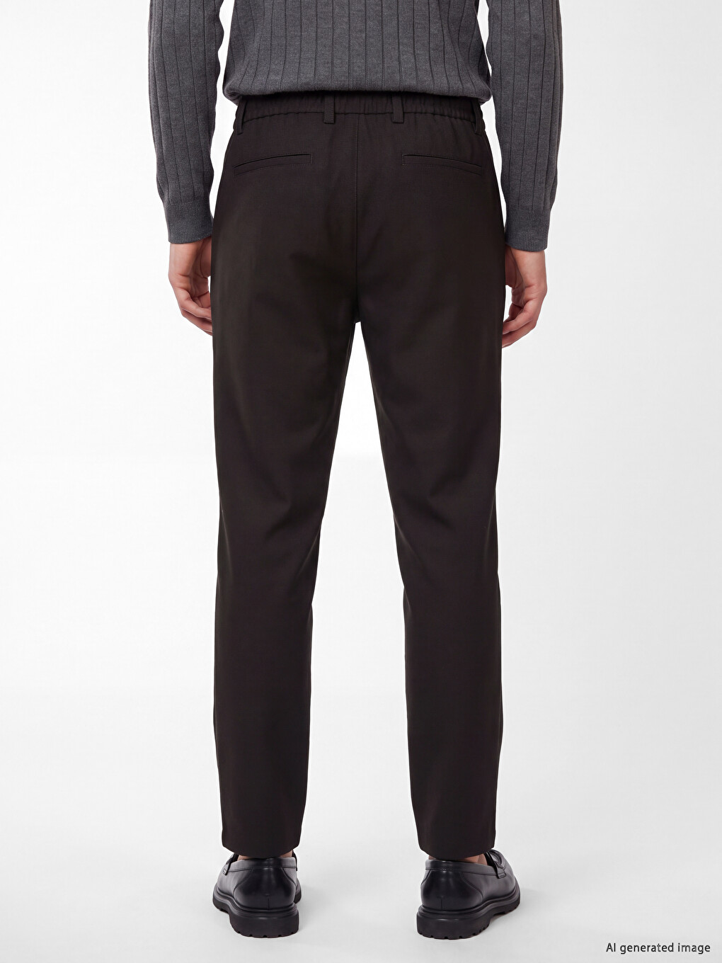 Regular Fit Men's Trousers-3
