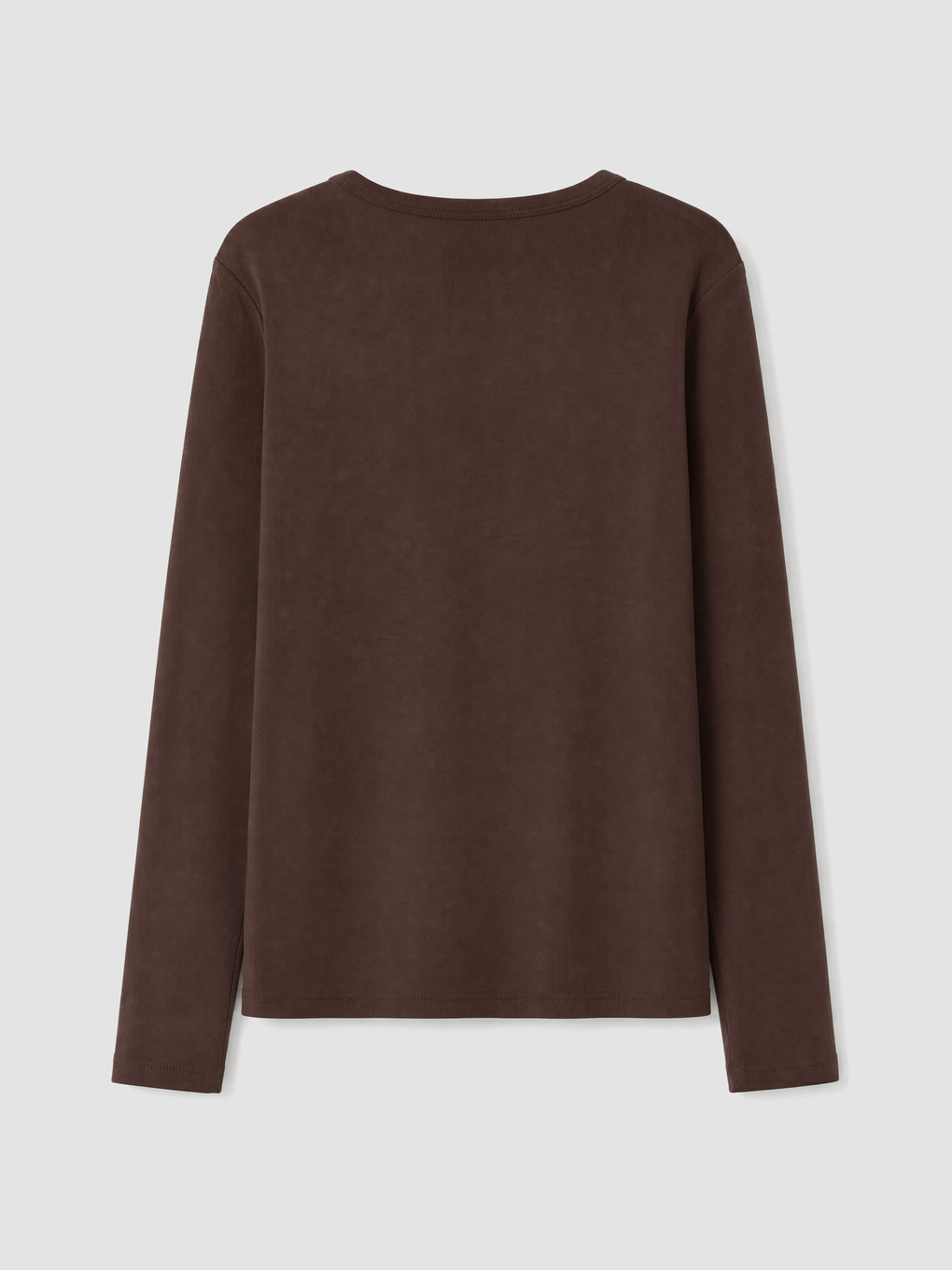 Crew Neck Long Sleeve Girls' T-shirt-2