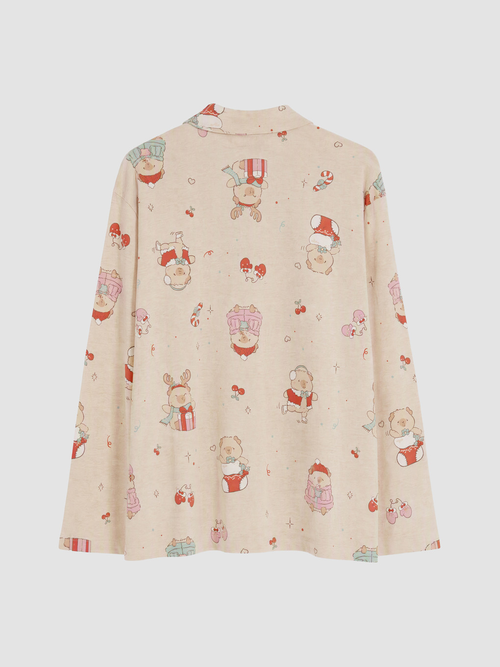 New Year Themed Women's Pyjamas Set-7