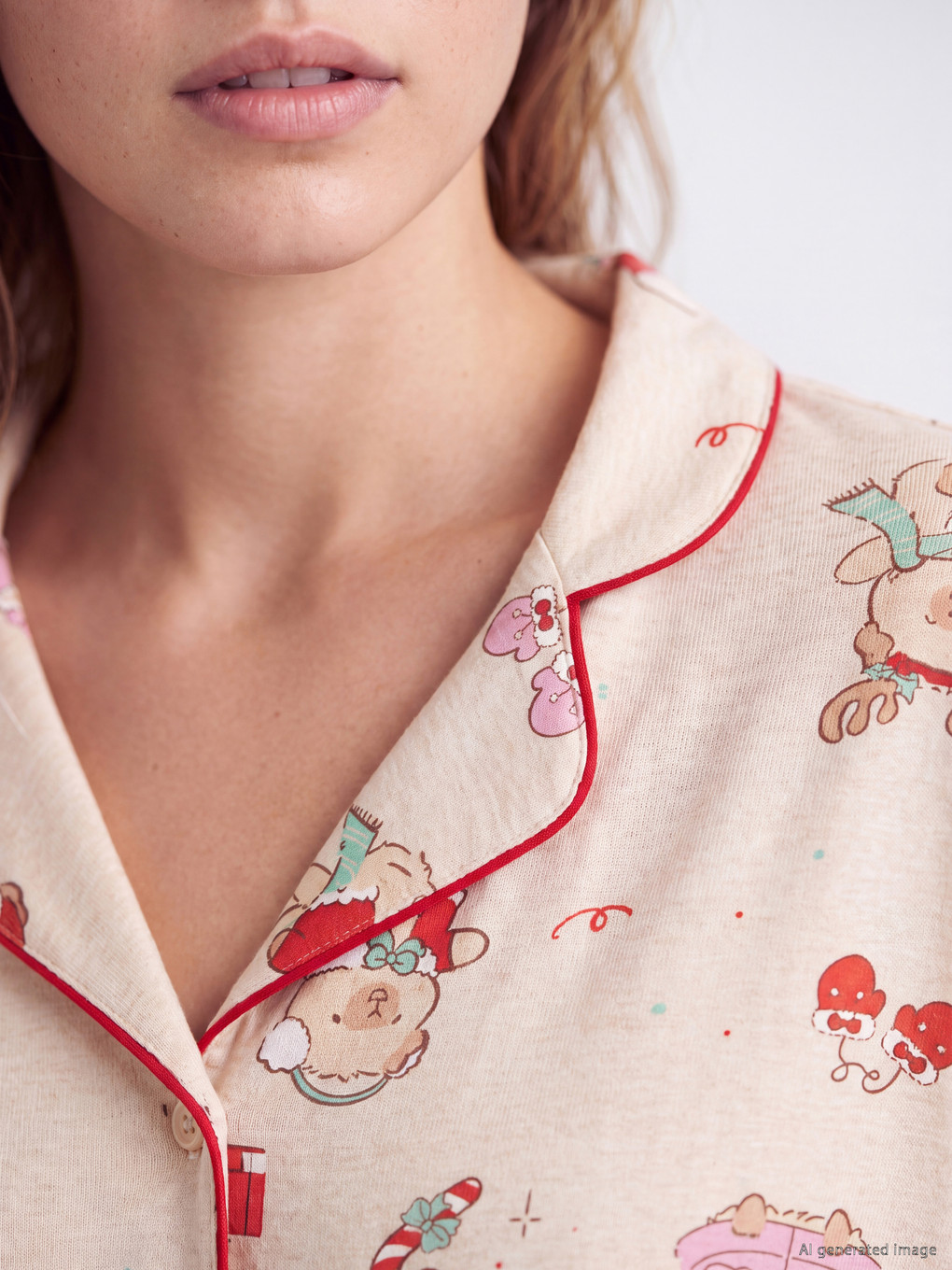 New Year Themed Women's Pyjamas Set-2