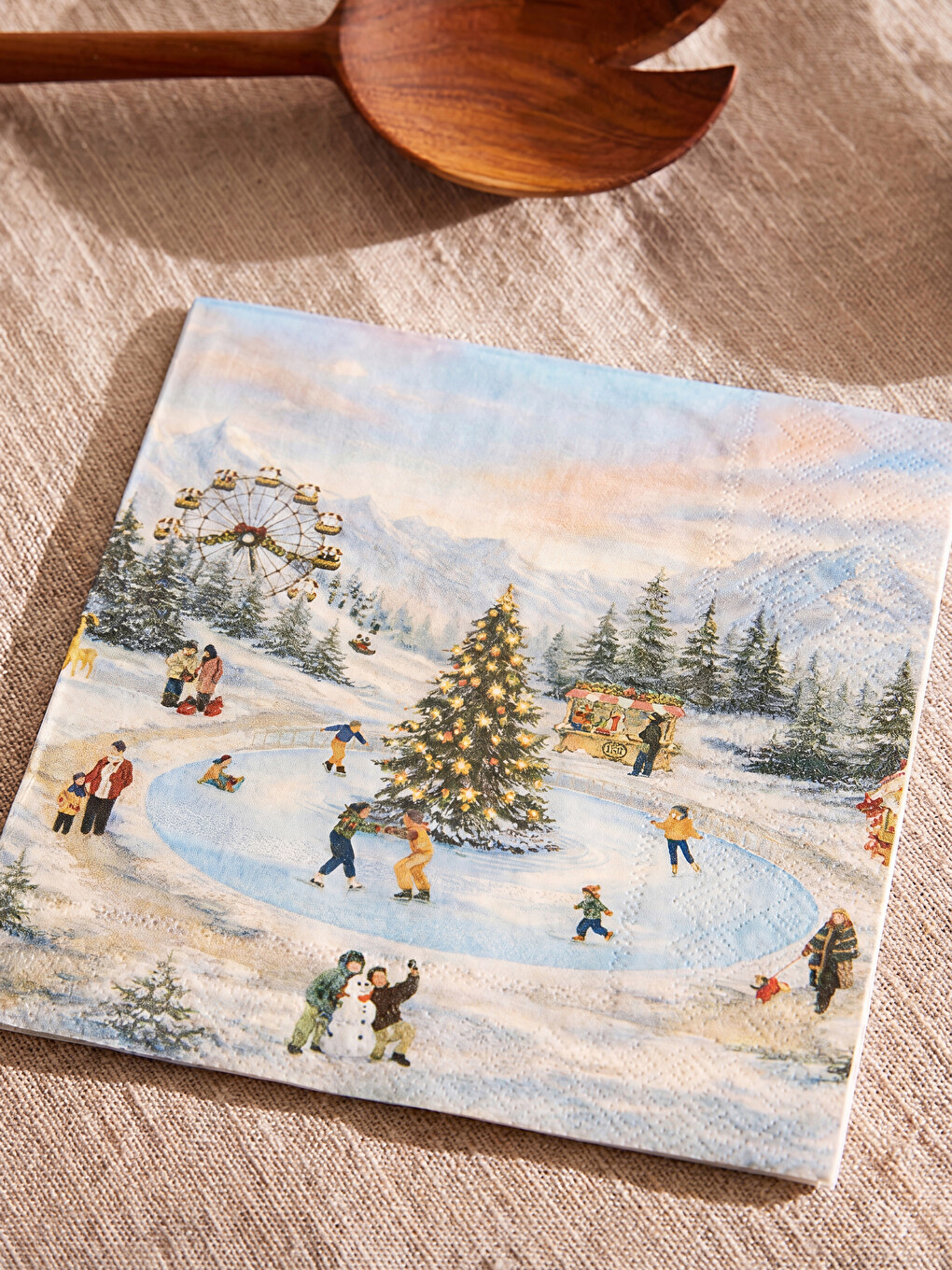 Winter Themed Paper Napkin 20-pack