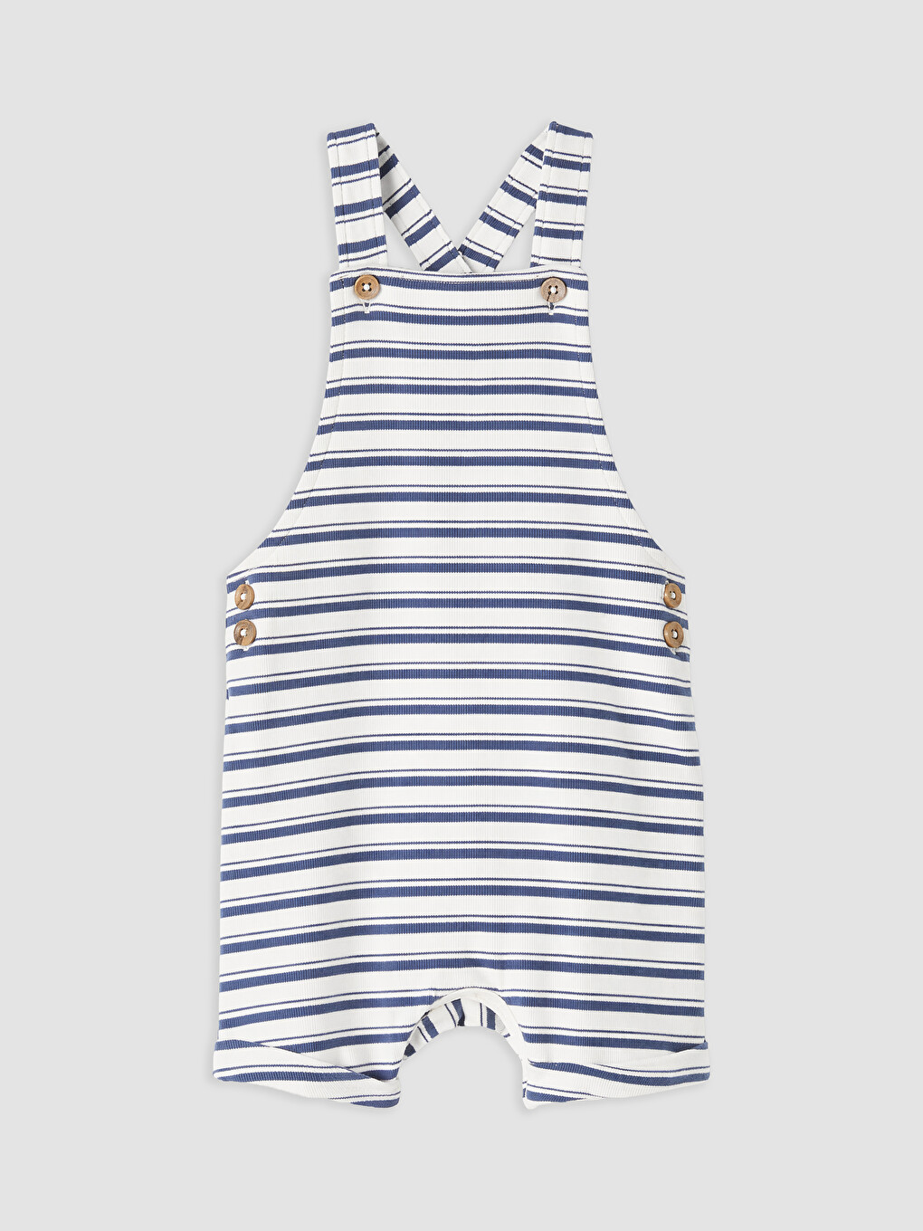 Baby Boy Indigo Dungarees-3