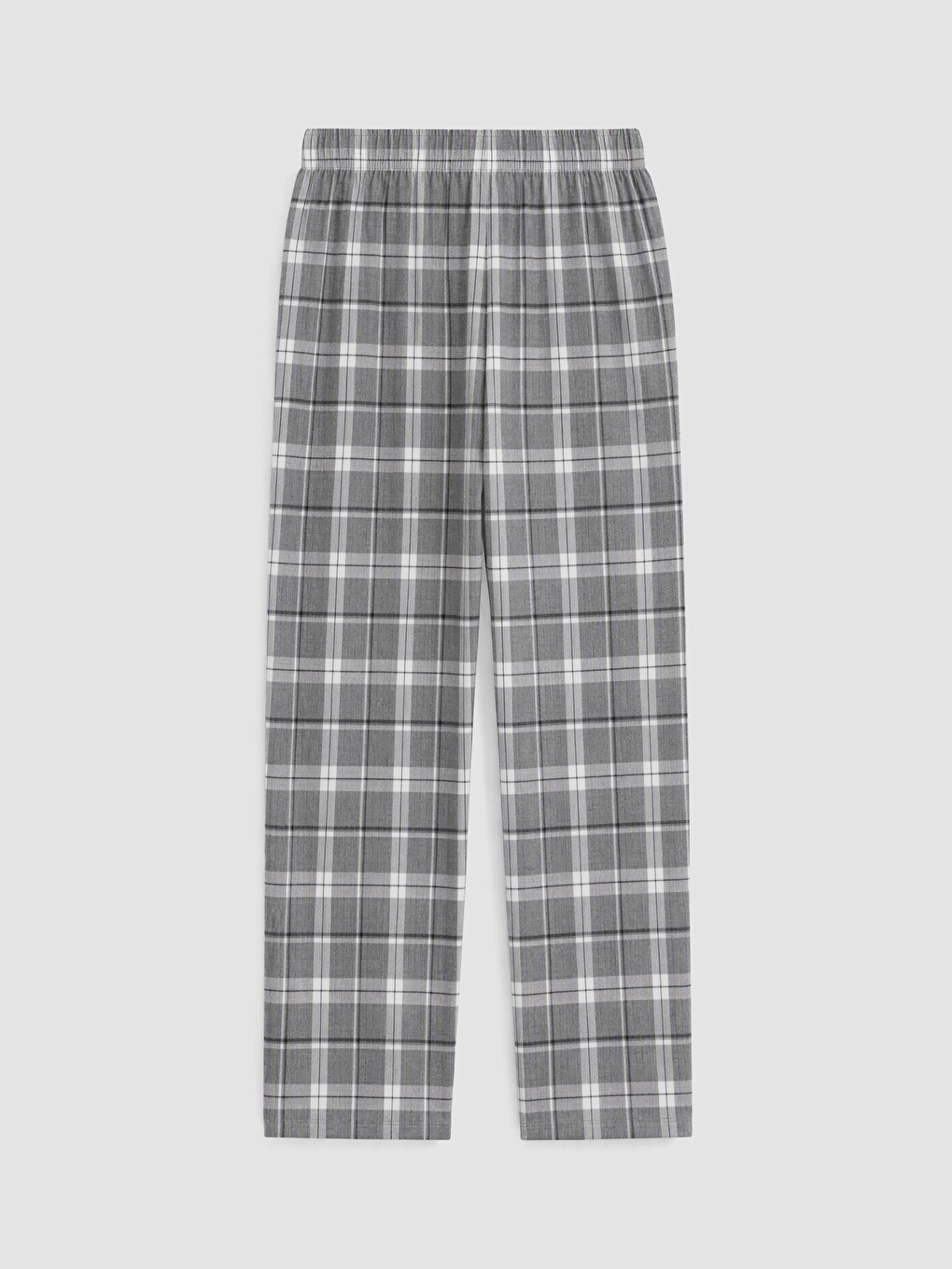 Gri Ekose Erkek Pijama Alt-6