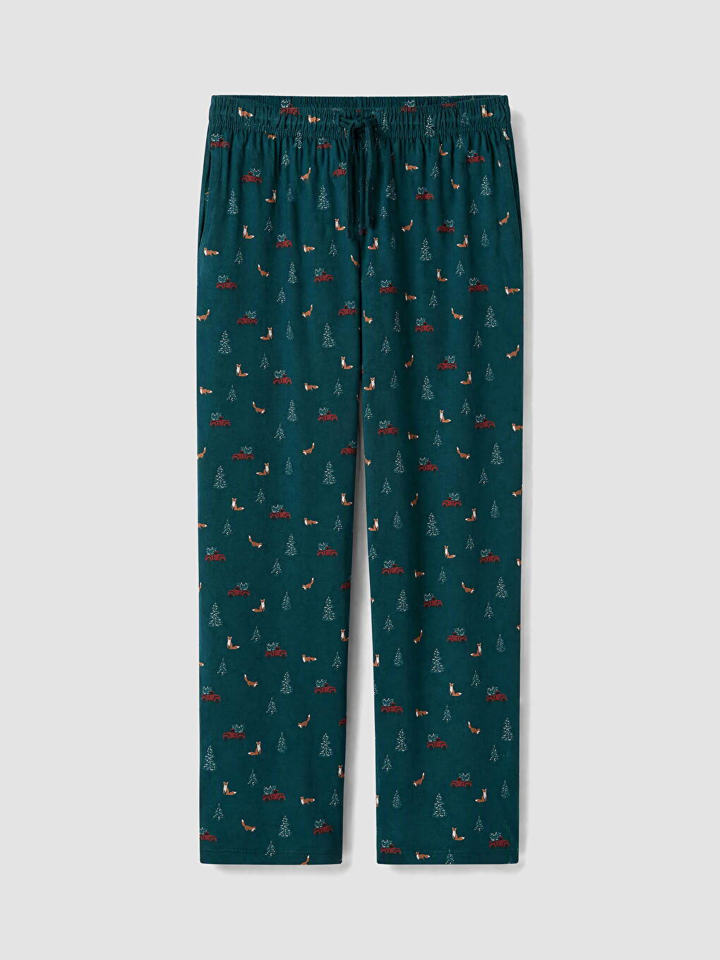 New Year's Themed Men's Pyjamas Bottom-4