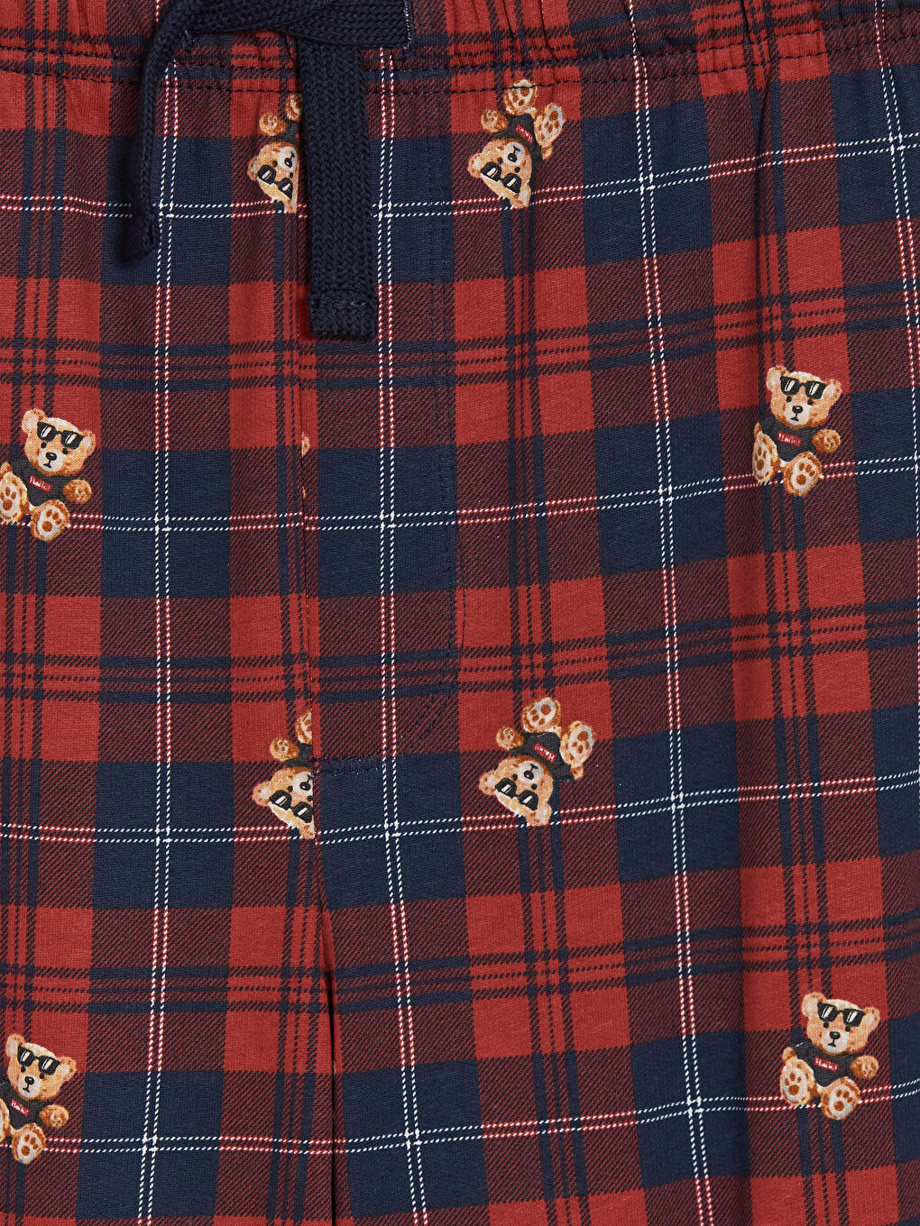 Plaid Men's Pyjamas Bottom-5