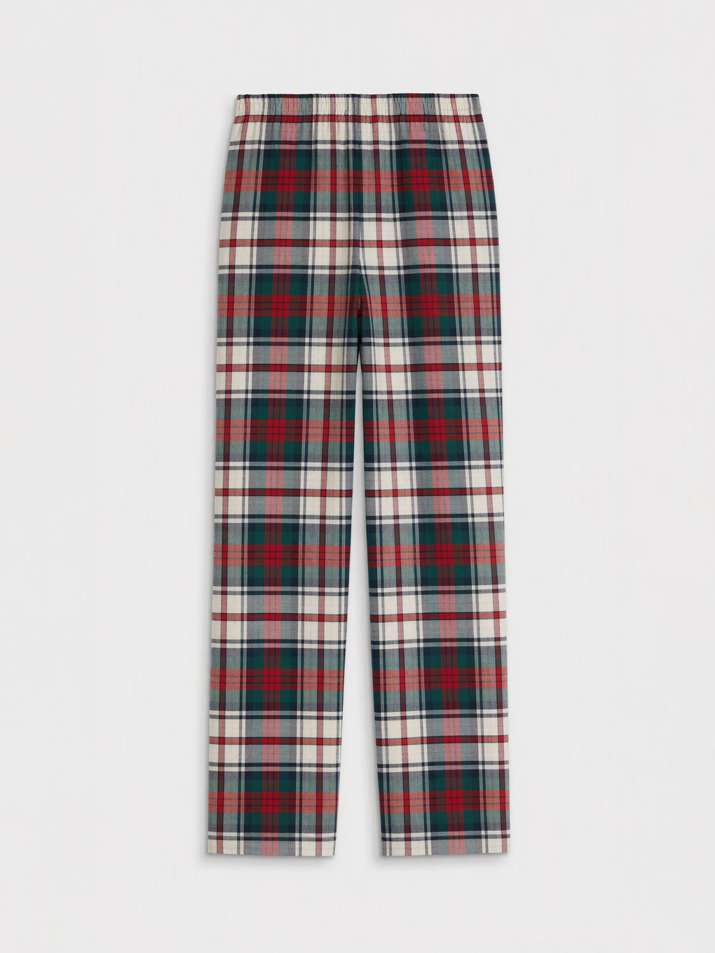 Regular Fit Plaid Men's Pyjamas Bottom-5