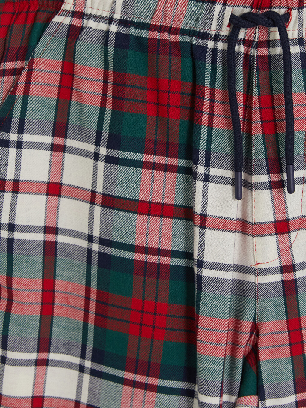 Regular Fit Plaid Men's Pyjamas Bottom-6