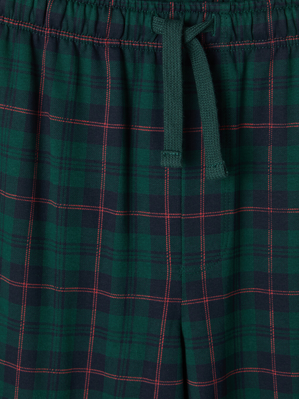 Man Green Pyjama Bottoms-5