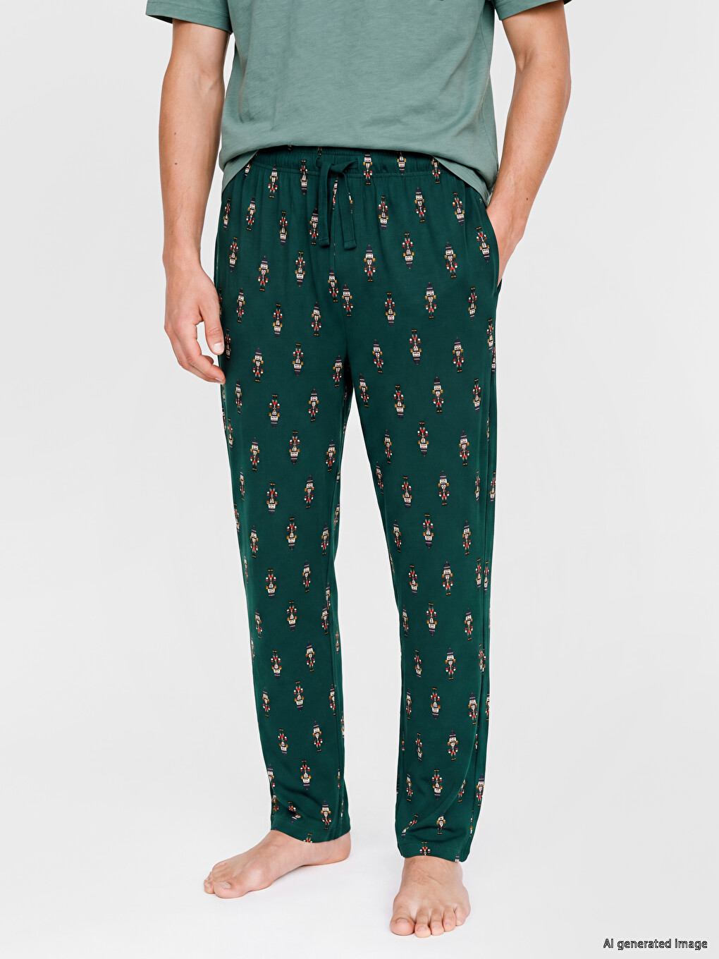 Regular Fit Men's Pyjamas Bottoms-1