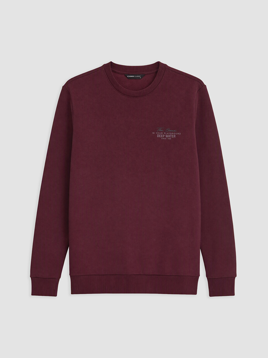 Crew Neck Thick Men's Sweatshirt