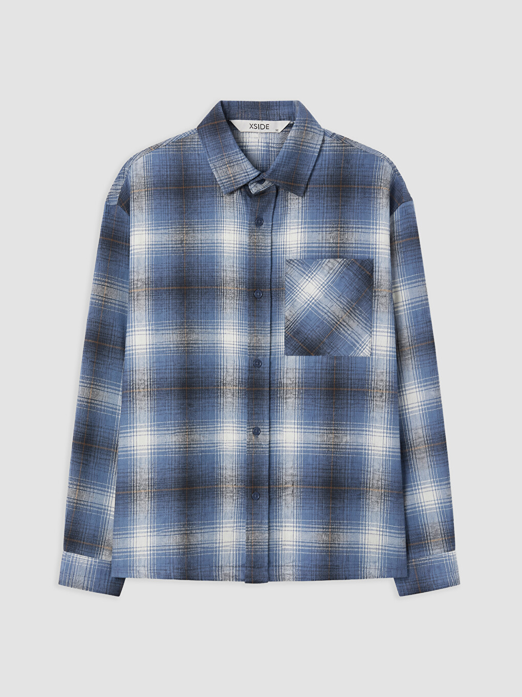 Relax Fit Plaid Men's Lumberjack Shirt-4