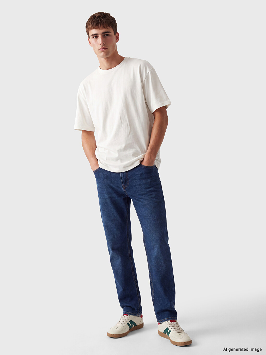 İndigo 790 Relax Fit Erkek Jean Pantolon-1