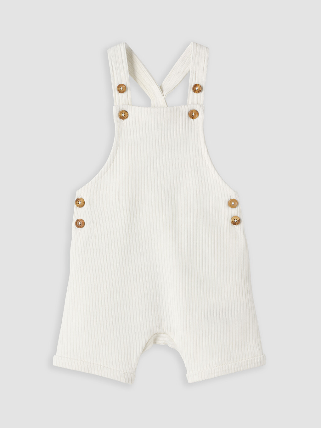 Baby Boy Green Dungarees-1