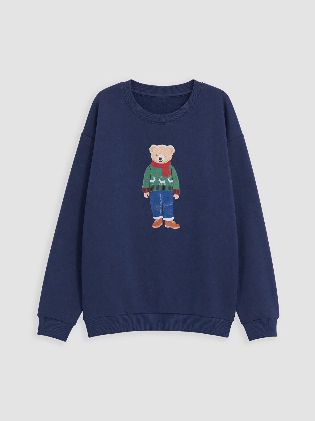 Printed Boys' Thick Sweatshirt