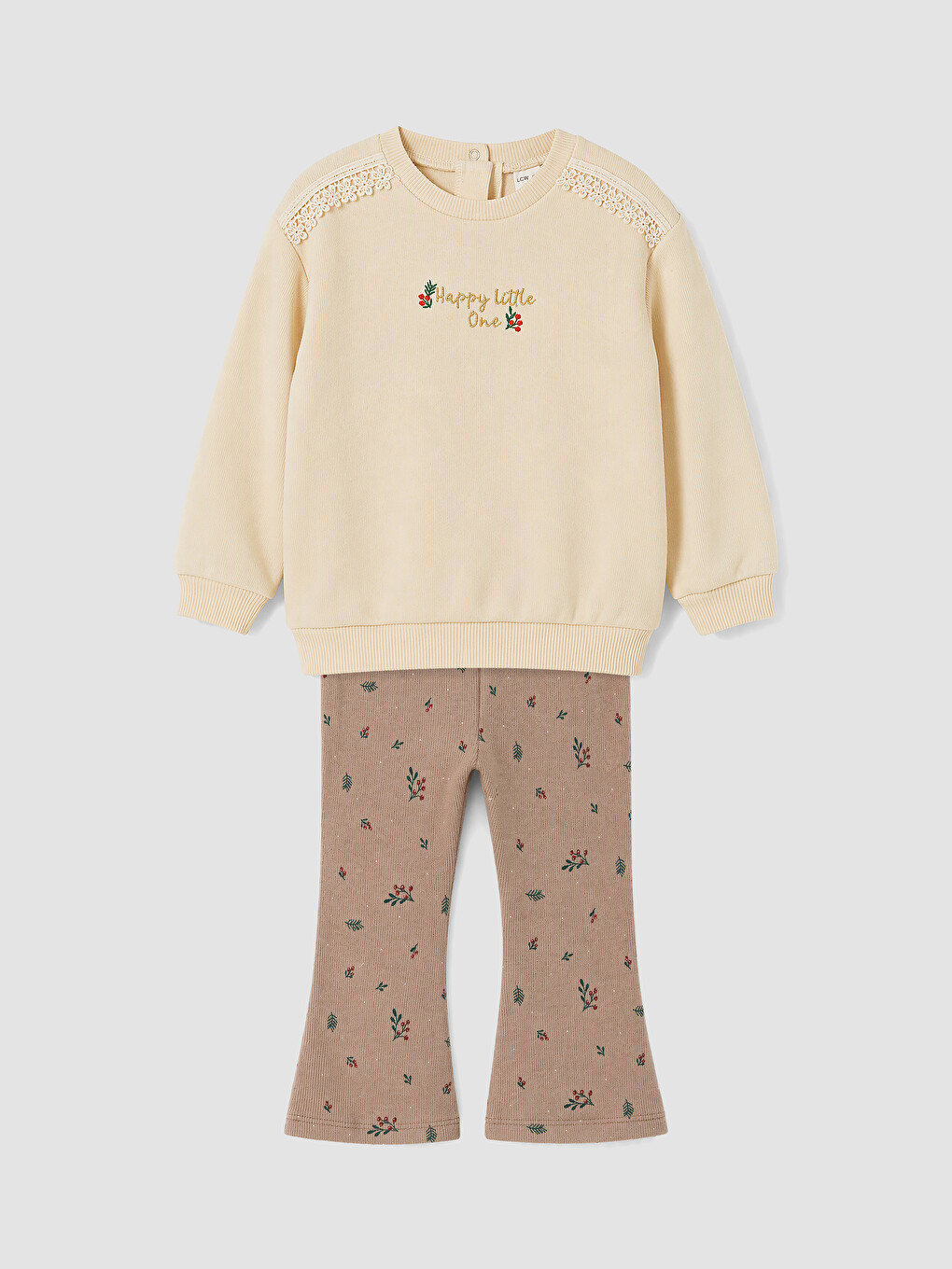 Patterned Baby Girls' Set