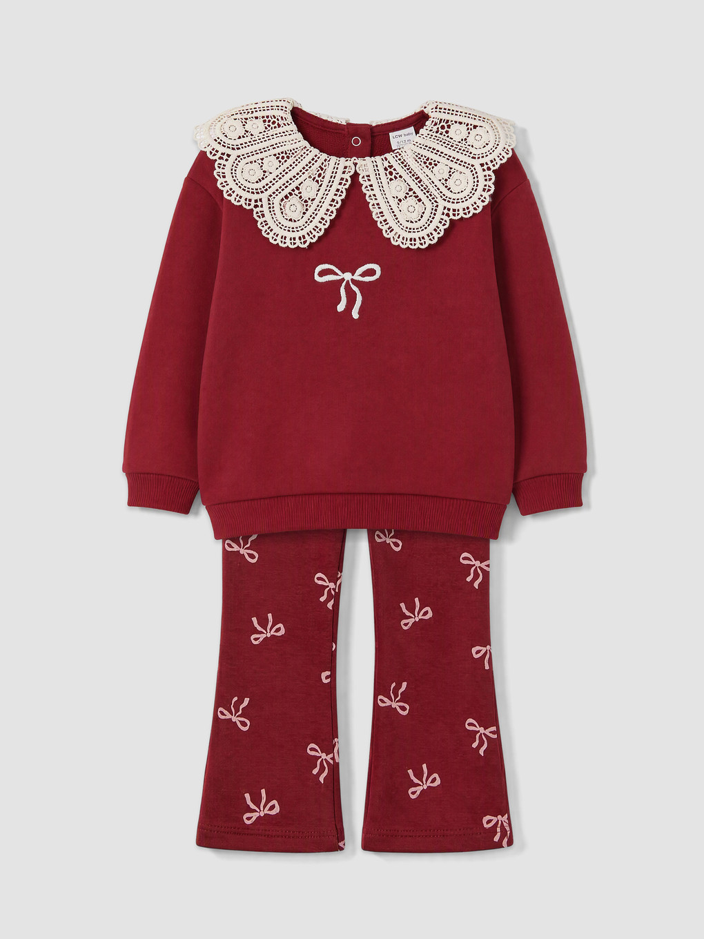 Baby Girl Bordeaux Set