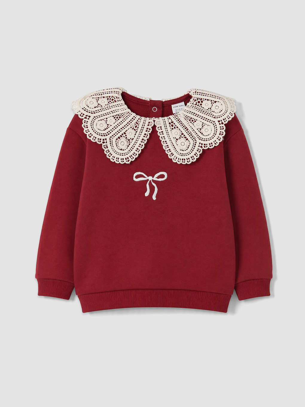 Baby Girl Bordeaux Set-1
