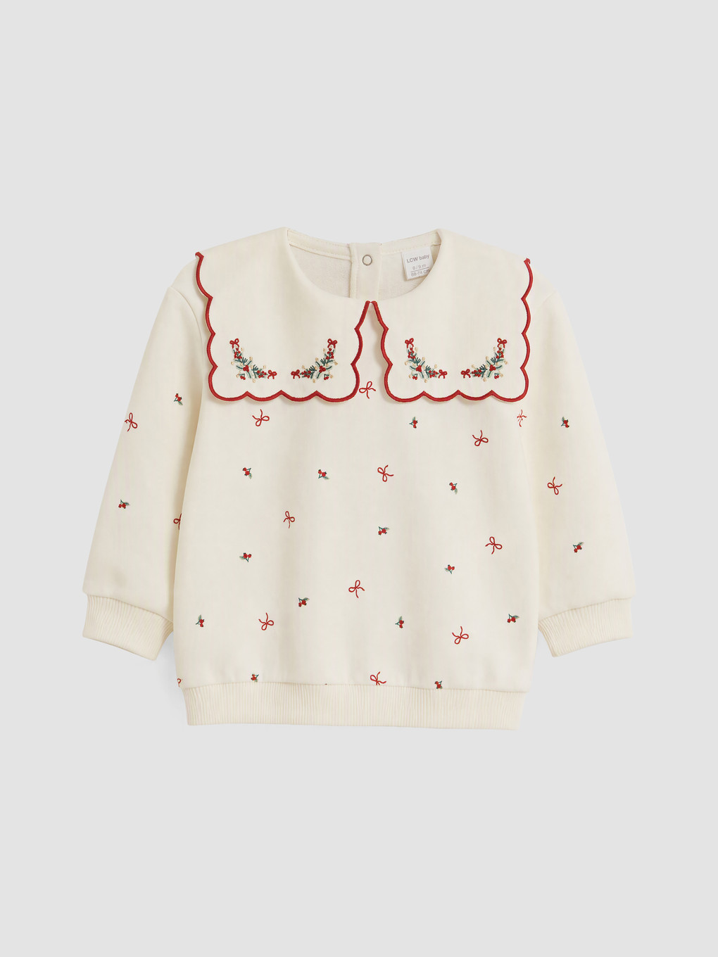 Baby Girl Ecru Set-1