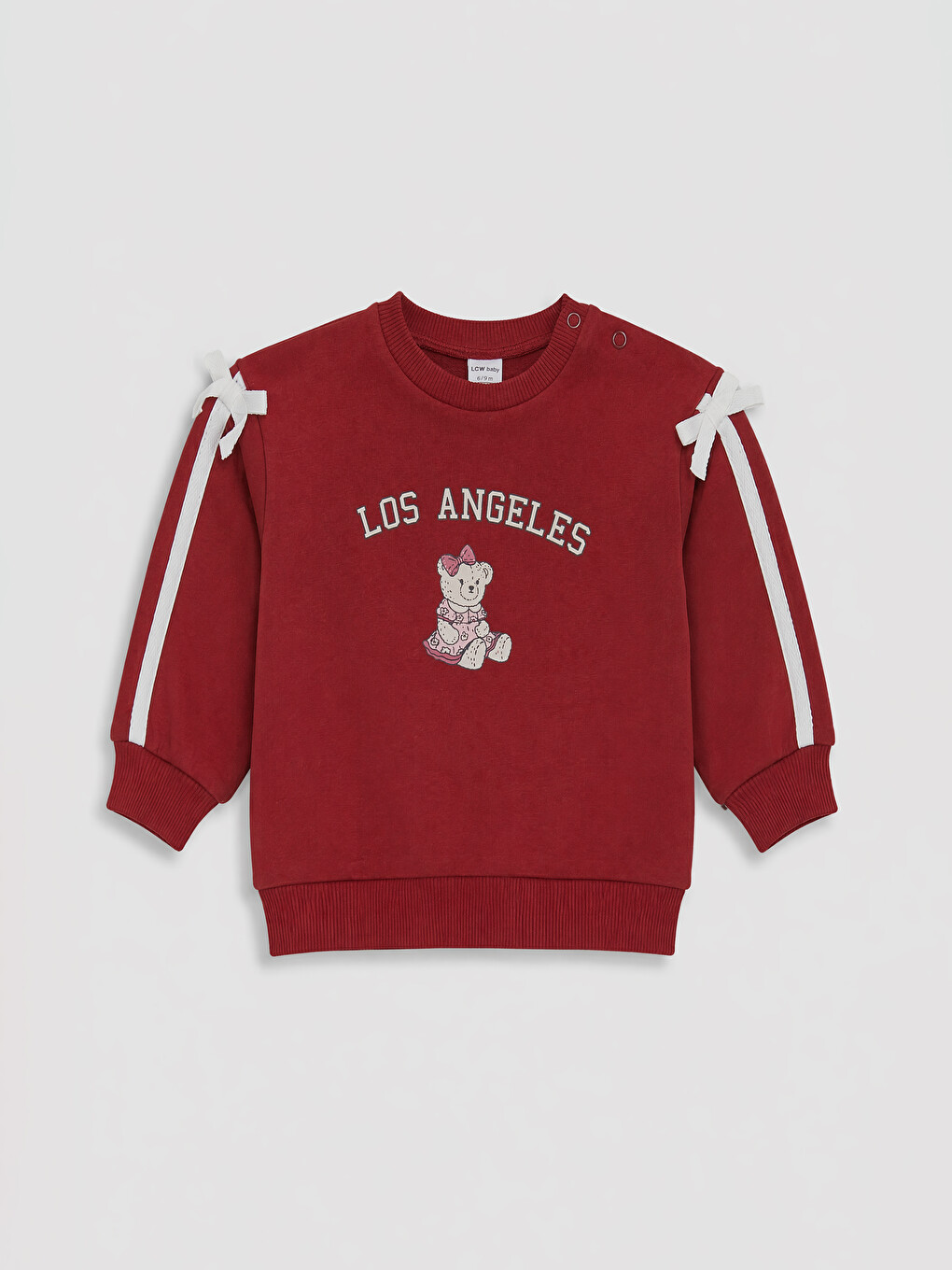 Los Angeles Printed Baby Girls' Tracksuit Set-1