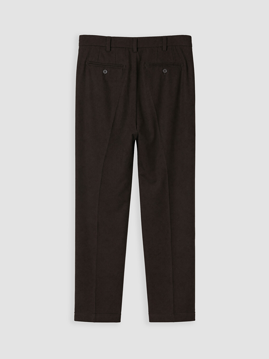 Standard Fit Textured Men's Pleated Trousers-6