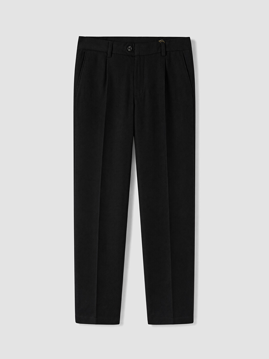 Standard Fit Men's Pleated Trousers-4