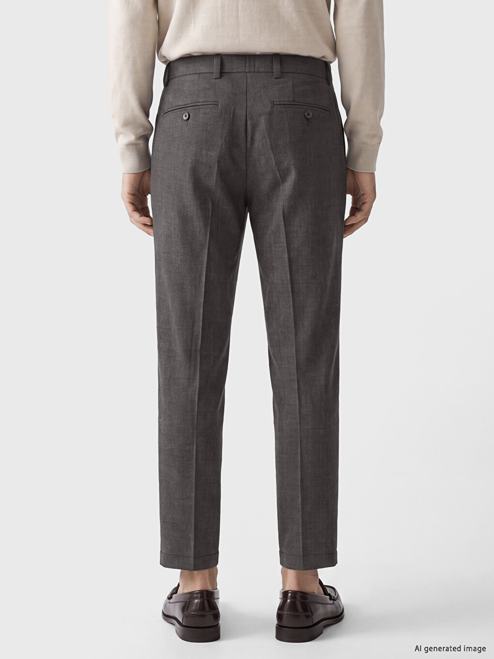 Regular Fit Men's Trousers-3