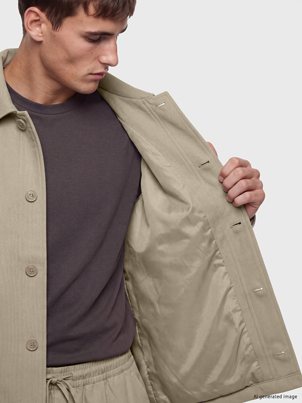 Regular Fit Men's Jacket-3