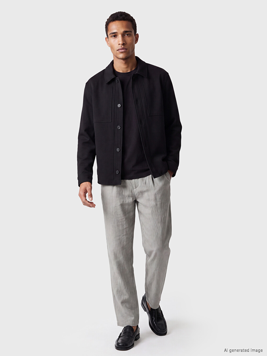 Regular Fit Men's Jacket-1