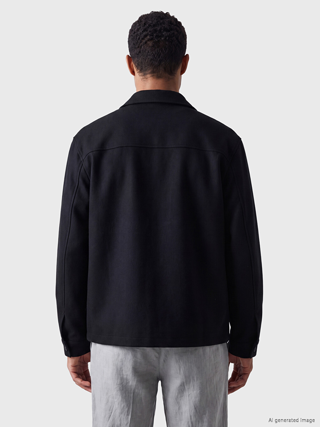 Regular Fit Men's Jacket-3
