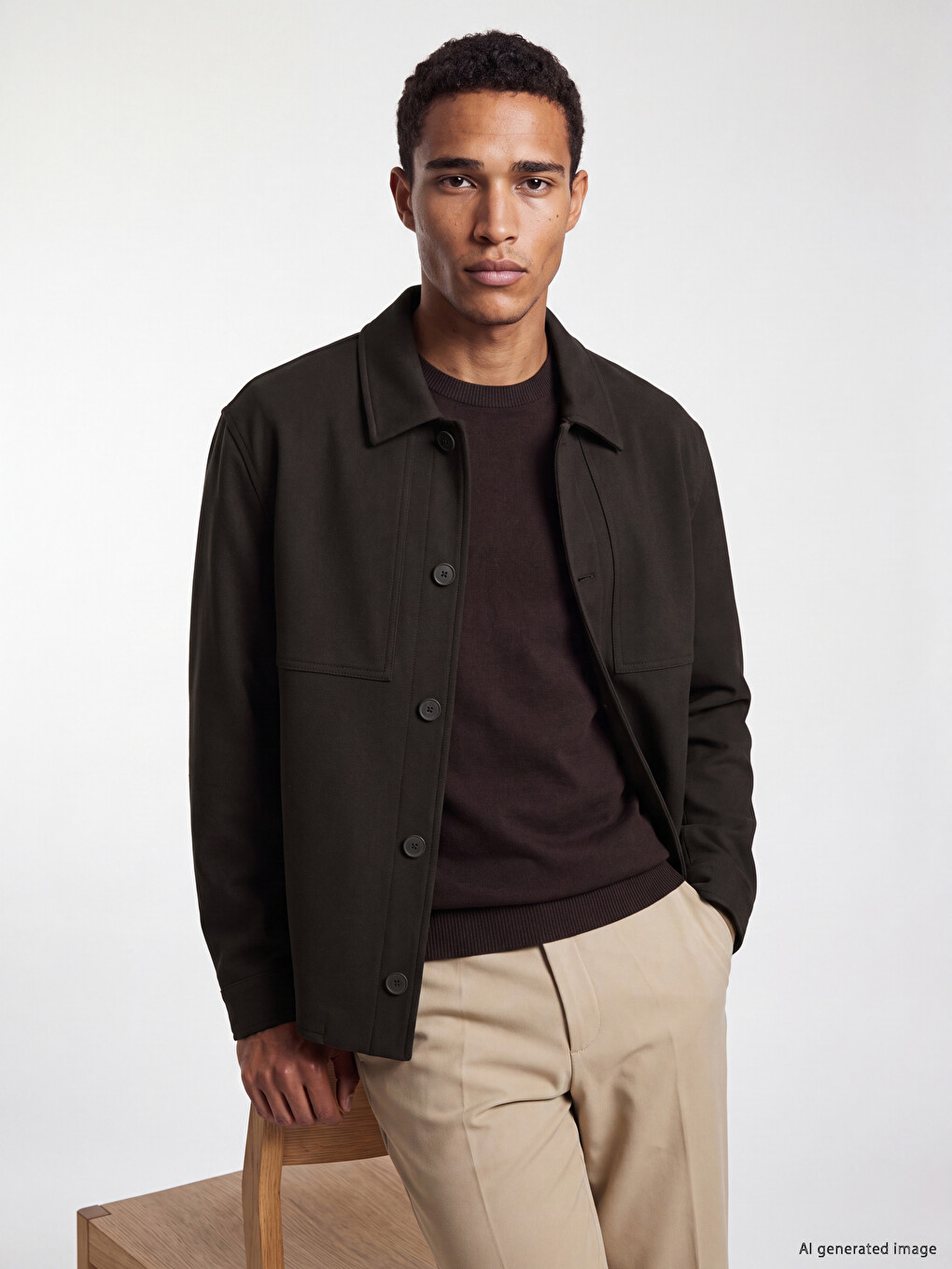Regular Fit Men's Jacket