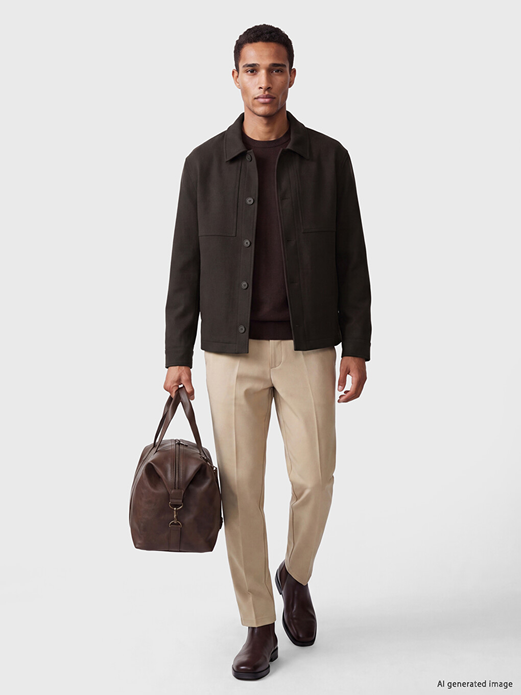 Regular Fit Men's Jacket-1
